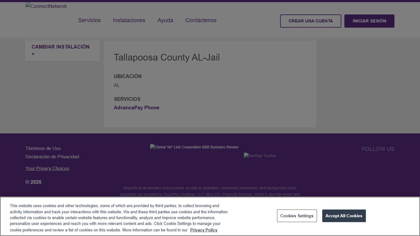 Tallapoosa County AL-Jail | ConnectNetwork